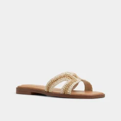 Flat Sandals^ALDO Itsandal Beige
