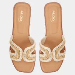 Flat Sandals^ALDO Itsandal Beige