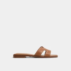 Flat Sandals^ALDO Itsandal Medium brown