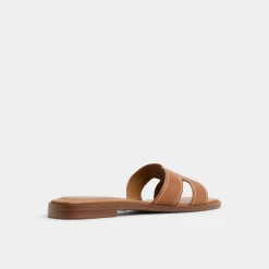 Flat Sandals^ALDO Itsandal Medium brown