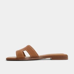 Flat Sandals^ALDO Itsandal Medium brown