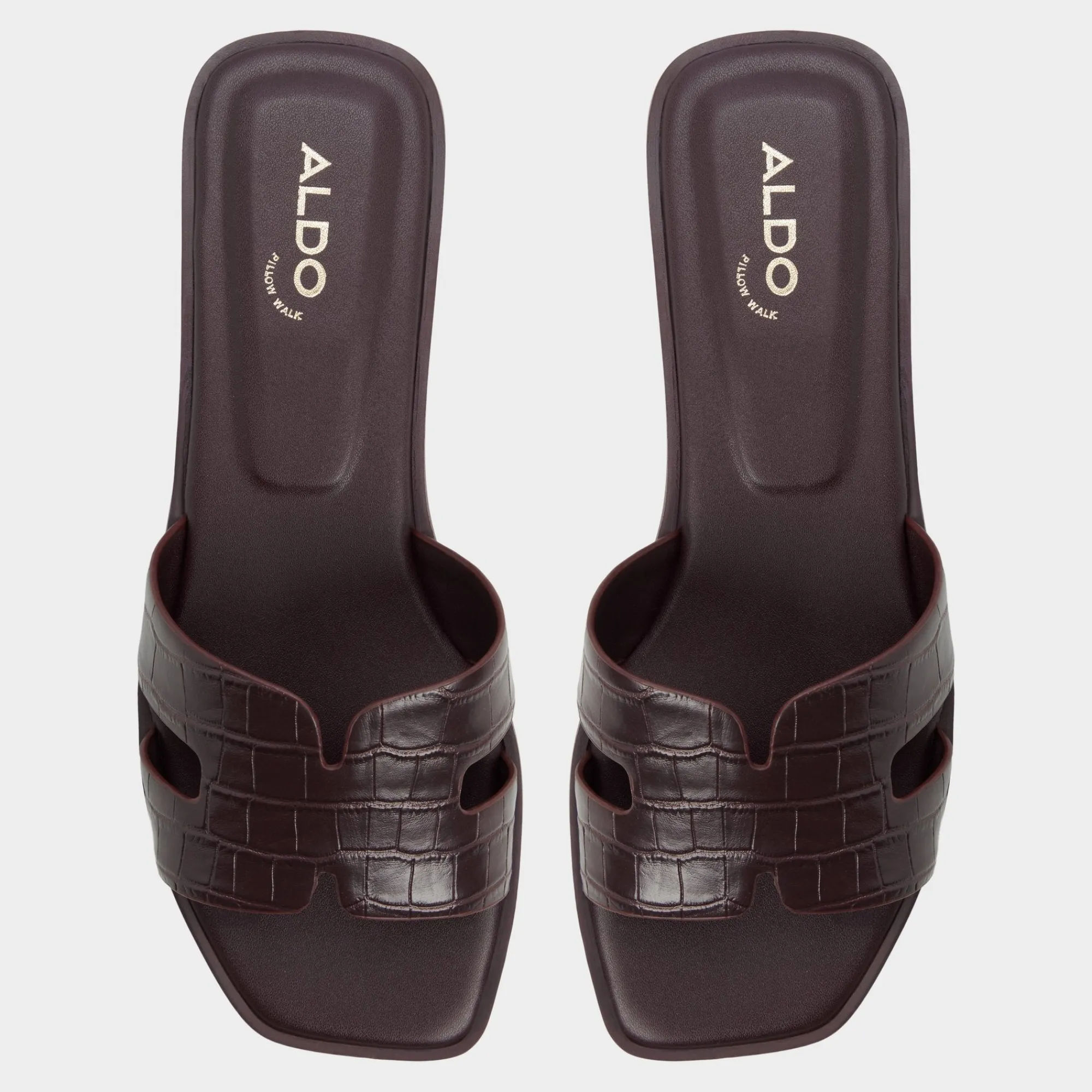 Flat Sandals^ALDO Itsandal Bordo