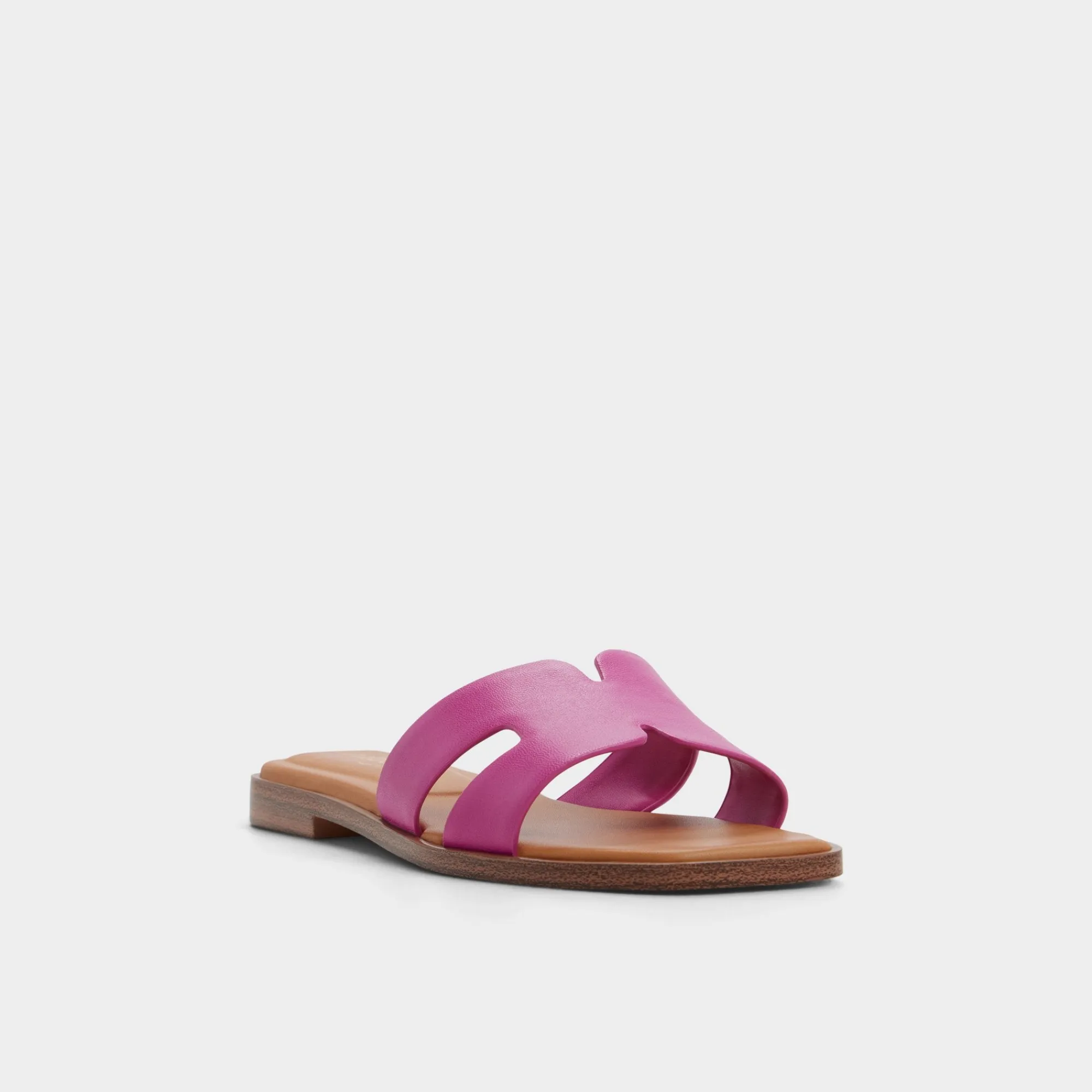 Flat Sandals^ALDO Itsandal Dark pink