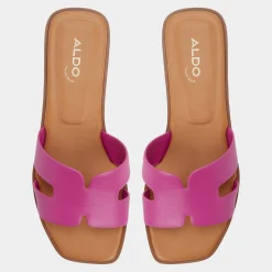 Flat Sandals^ALDO Itsandal Dark pink