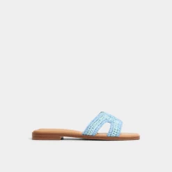 Flat Sandals^ALDO Itsandal Blue Combo