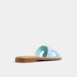 Flat Sandals^ALDO Itsandal Blue Combo