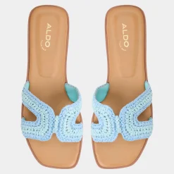 Flat Sandals^ALDO Itsandal Blue Combo