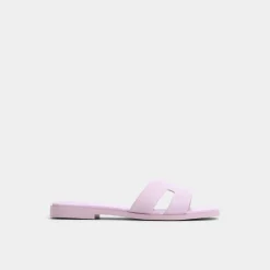 Flat Sandals^ALDO Itsandal Light purple