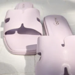 Flat Sandals^ALDO Itsandal Light purple