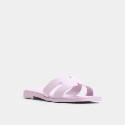 Flat Sandals^ALDO Itsandal Light purple