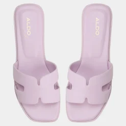 Flat Sandals^ALDO Itsandal Light purple