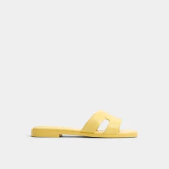Flat Sandals^ALDO Itsandal Yellow