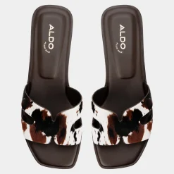 Flat Sandals^ALDO Itsandal Open brown