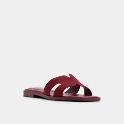 Flat Sandals^ALDO Itsandal Bordo