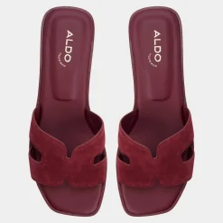 Flat Sandals^ALDO Itsandal Bordo