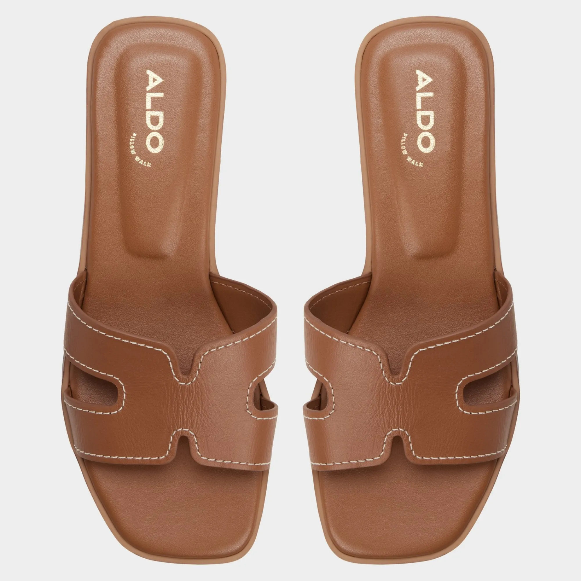 Flat Sandals^ALDO Itsandalb Medium brown