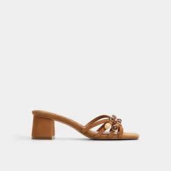 Block Heels^ALDO Jemstone Medium brown