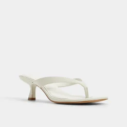 Thong Sandals|Kitten Heels^ALDO Jump White/bone