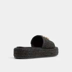 Platform Heels^ALDO Justbeachy Black