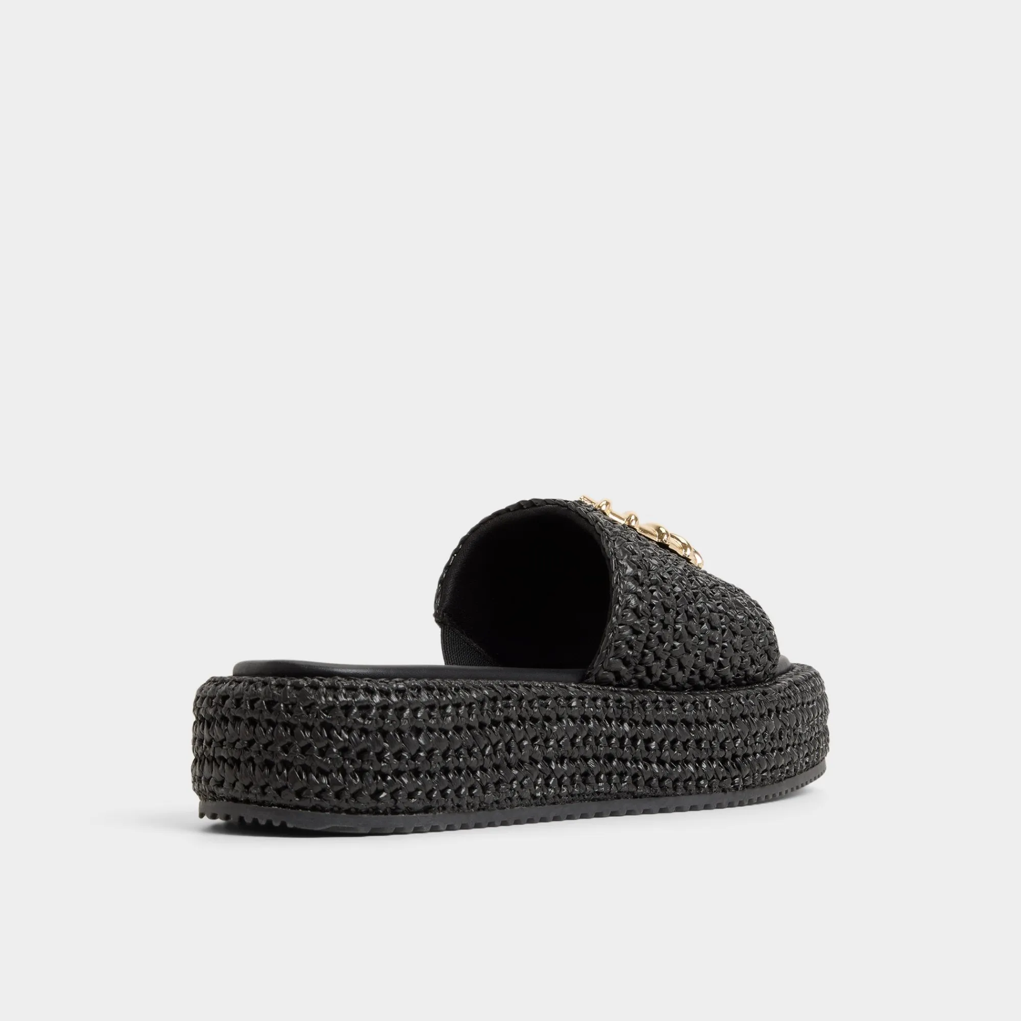 Platform Heels^ALDO Justbeachy Black
