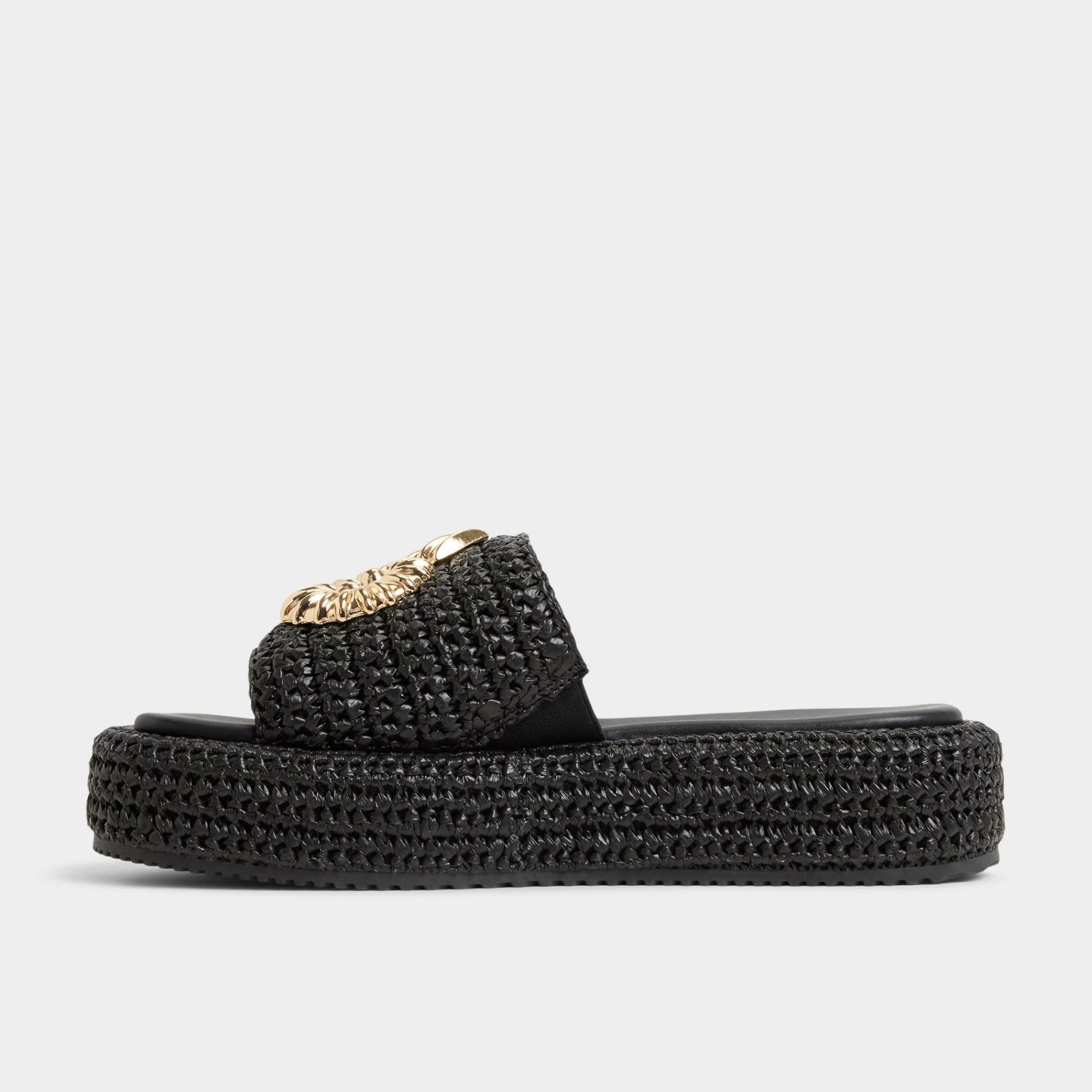 Platform Heels^ALDO Justbeachy Black