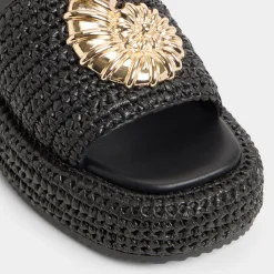 Platform Heels^ALDO Justbeachy Black