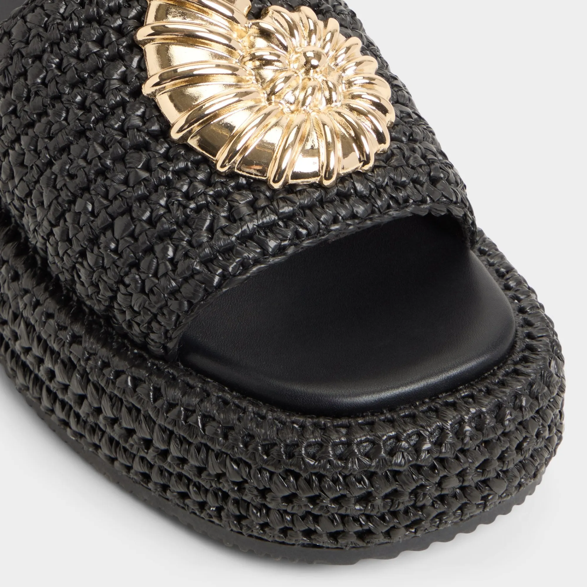 Platform Heels^ALDO Justbeachy Black