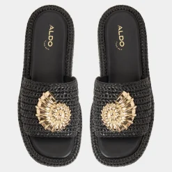 Platform Heels^ALDO Justbeachy Black
