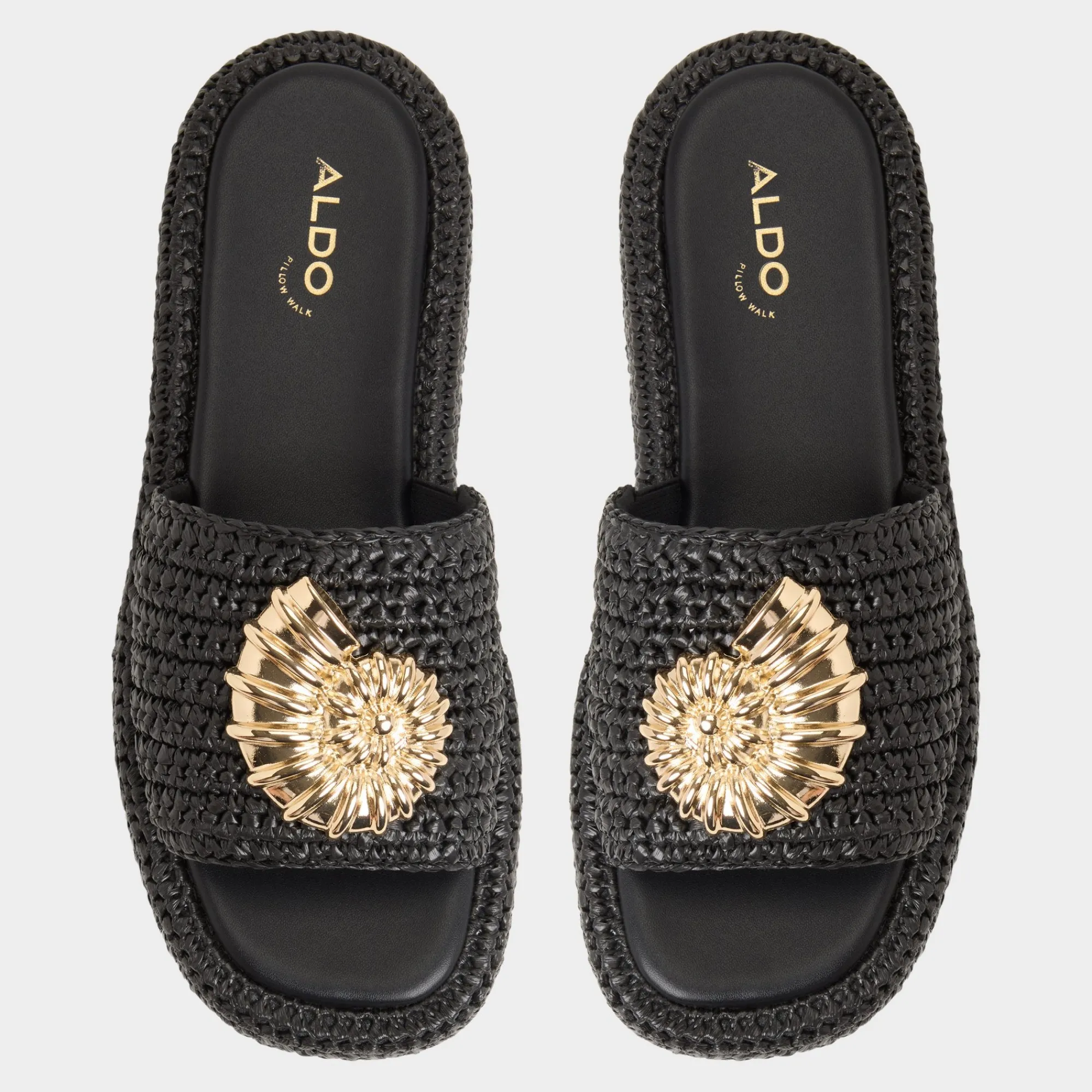 Platform Heels^ALDO Justbeachy Black