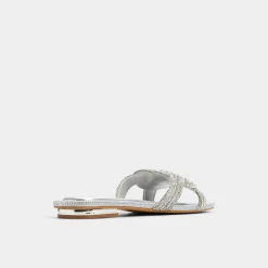 Flat Sandals^ALDO Karlina Silver