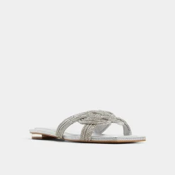 Flat Sandals^ALDO Karlina Silver