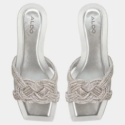 Flat Sandals^ALDO Karlina Silver