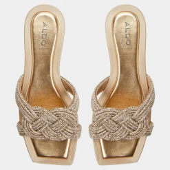 Flat Sandals^ALDO Karlina Gold