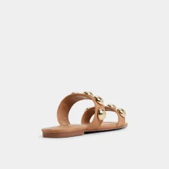 Flat Sandals^ALDO Katalena Medium Brown