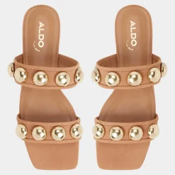 Flat Sandals^ALDO Katalena Medium Brown