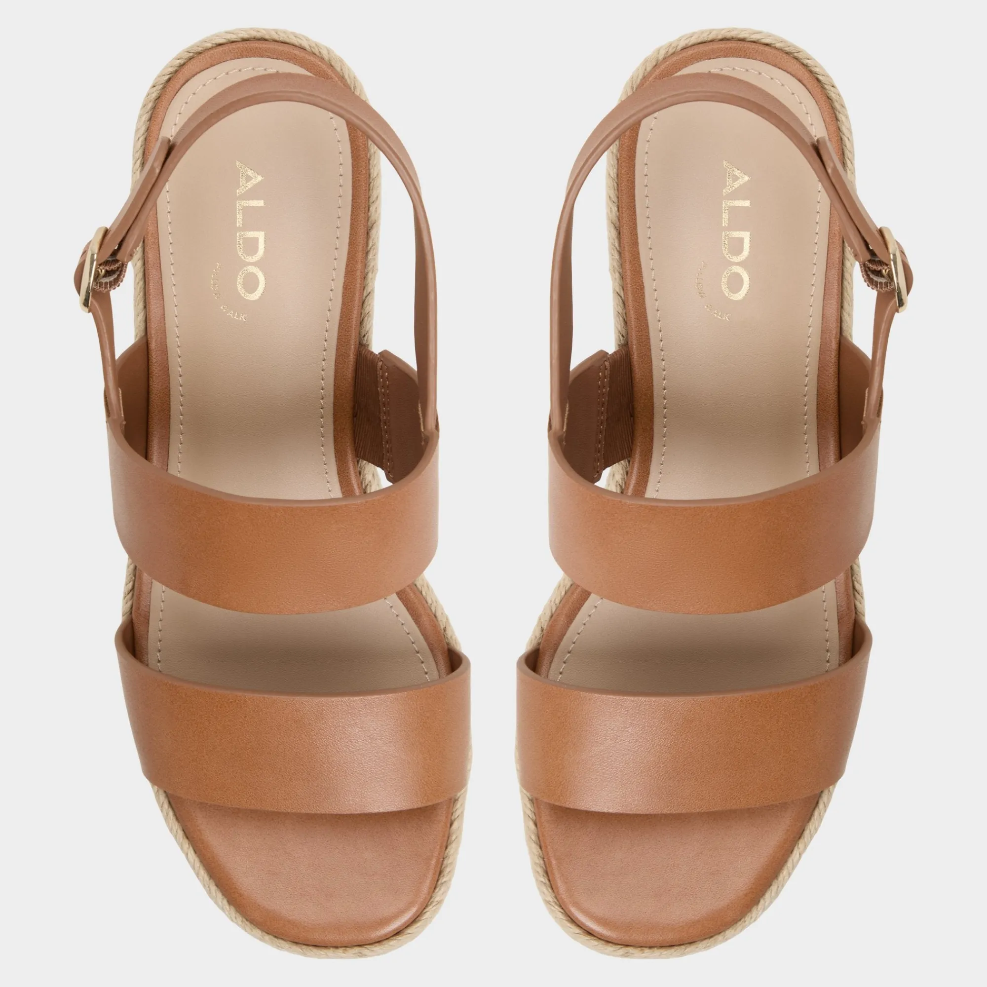 Wedge Sandals|Platform Heels^ALDO Keoni Medium brown