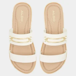 Flat Sandals^ALDO Lagoon White