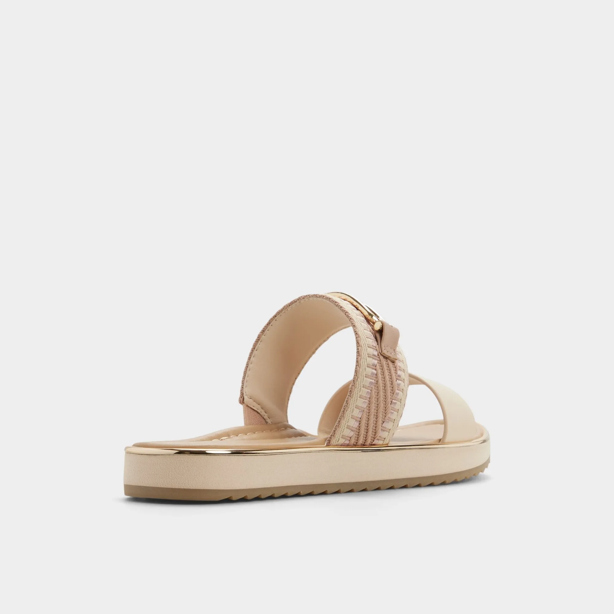 Flat Sandals^ALDO Lagoon Beige combo