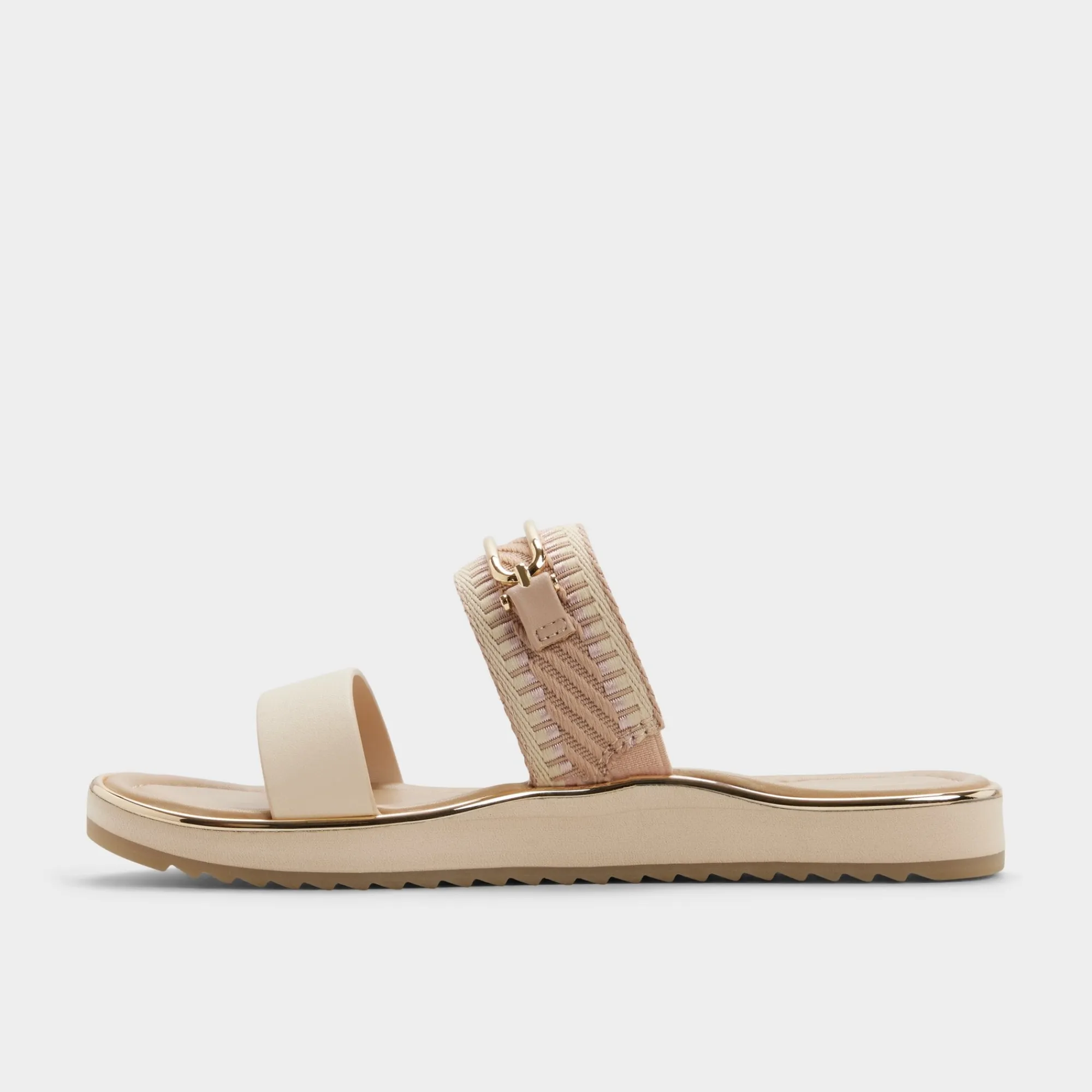 Flat Sandals^ALDO Lagoon Beige combo