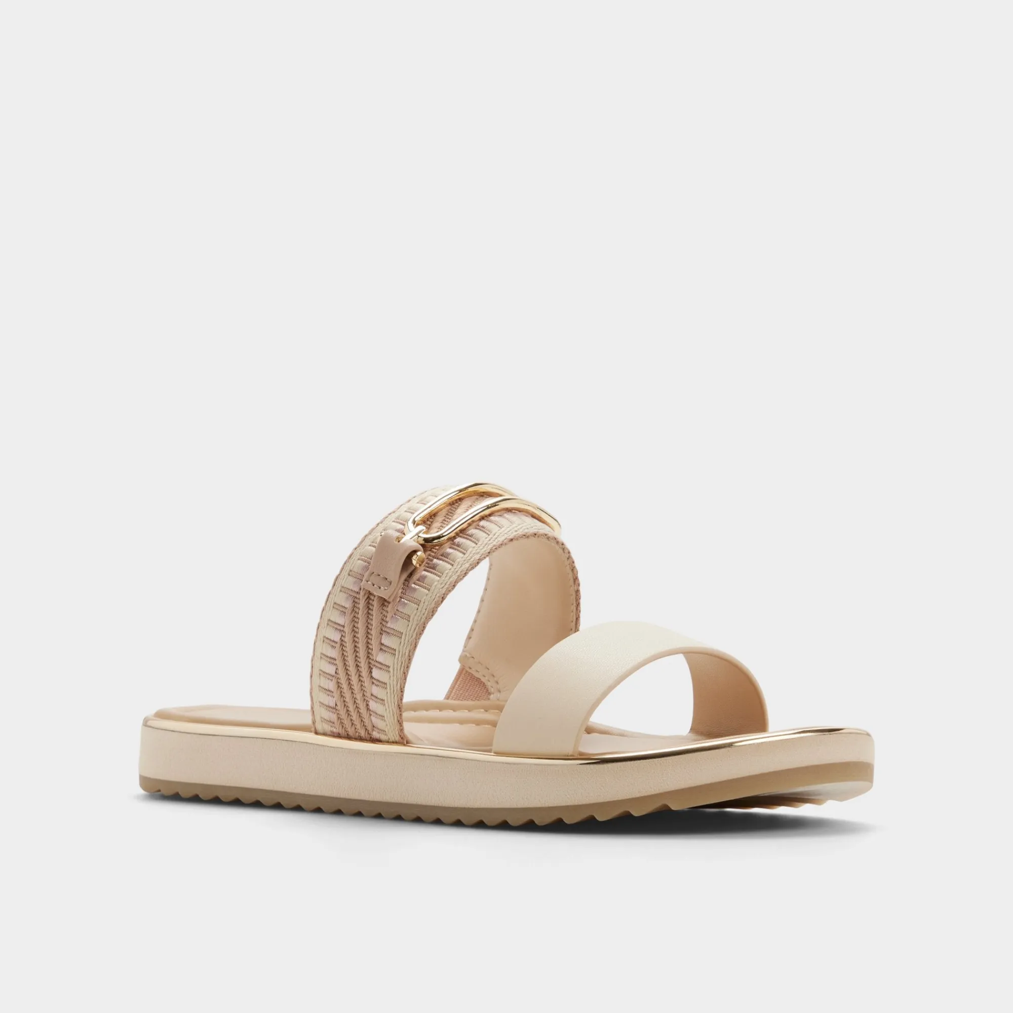 Flat Sandals^ALDO Lagoon Beige combo