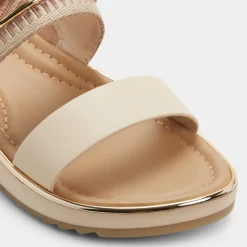Flat Sandals^ALDO Lagoon Beige combo