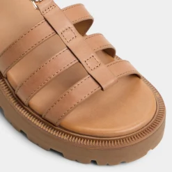 Platform Heels^ALDO Lamington Medium Brown