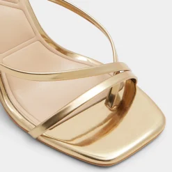 Block Heels^ALDO Laurader Gold