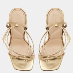 Block Heels^ALDO Laurader Gold
