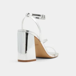 Block Heels^ALDO Laurader Silver