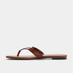 Thong Sandals|Flat Sandals^ALDO Leonnia Medium brown