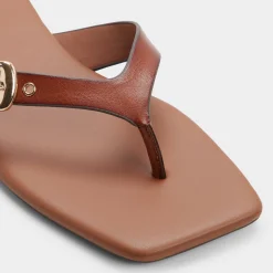 Thong Sandals|Flat Sandals^ALDO Leonnia Medium brown