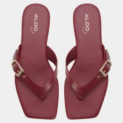 Thong Sandals|Flat Sandals^ALDO Leonnia Medium red