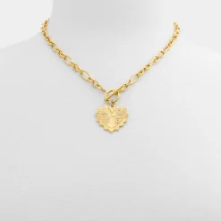 Accessories|Necklaces^ALDO Lovechaine Gold/Clear Multi