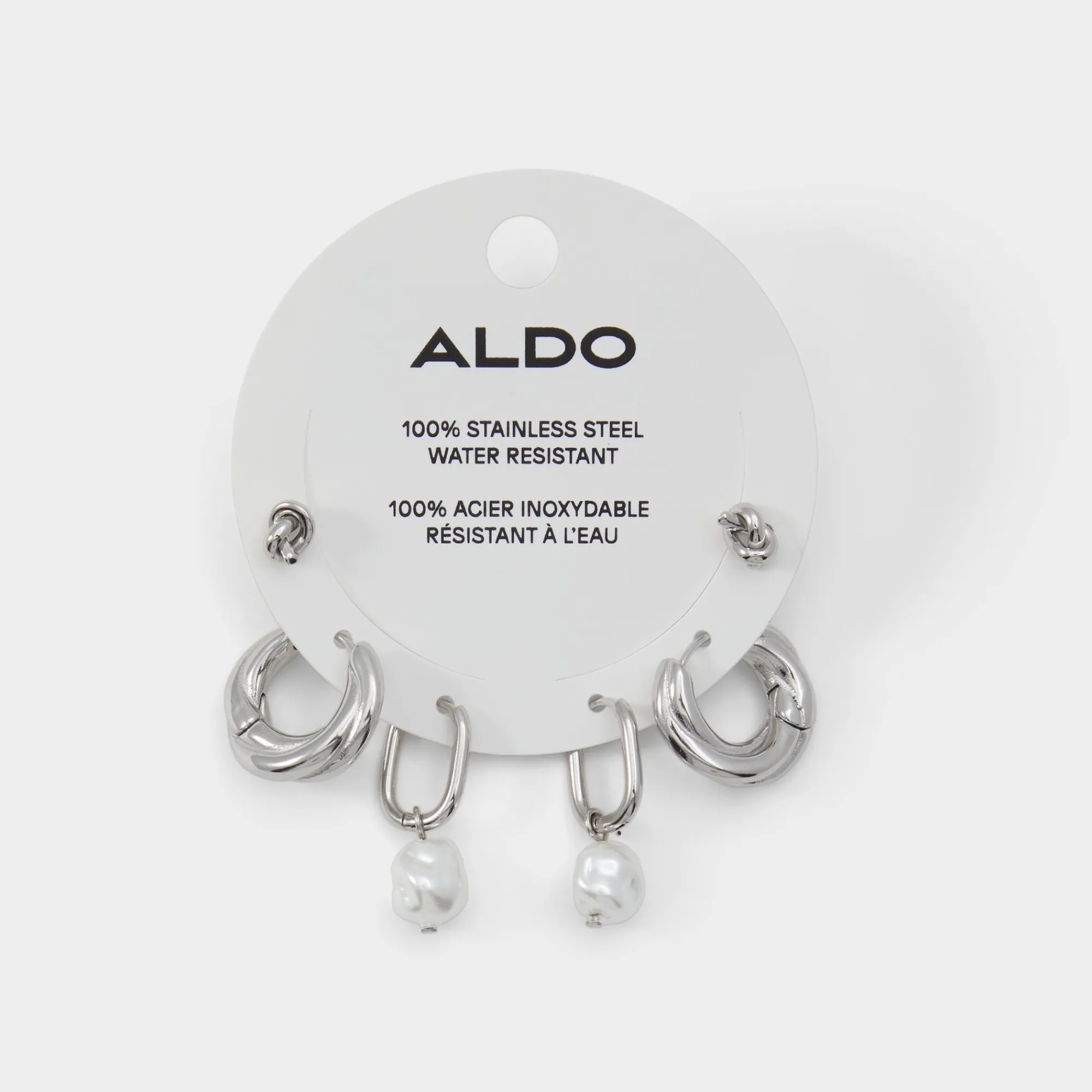 Accessories|Water Resistant Jewelry^ALDO Loveknots Silver